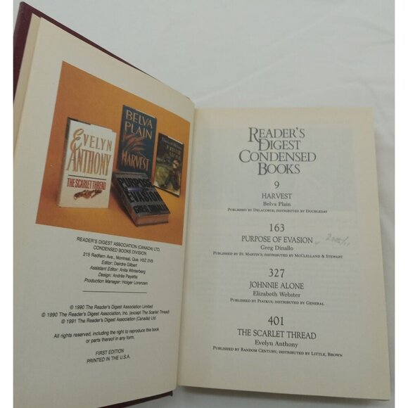 RD Sel Ed HC Vol 1 1991 | Vtg 1st Ed Leather Gilt NM Condensed Anthology - Picture 11 of 13